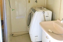 脱衣場改修工事