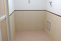 脱衣場改修工事